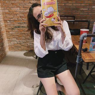 Áo kiểu evelyn top