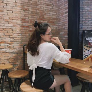 Áo kiểu evelyn top