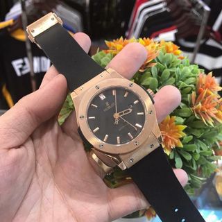 Đồng hồ Hublot dây cao su cao cấp cơ tự động giá sỉ