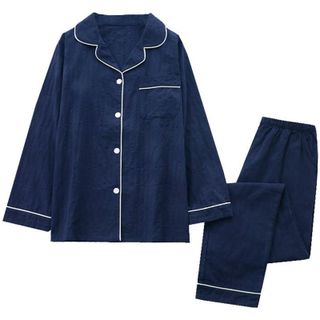 Bộ đồ ngủ Nữ chất liệu cotton pha đũi vô cùng thoáng mát thoải mái 208