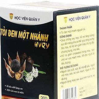Tỏi Đen Cô Đơn Học Viện Quân Y hộp 200g