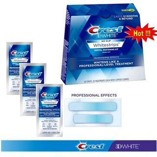 Miếng dán trắng răng Crest 3D White Professional Effects
