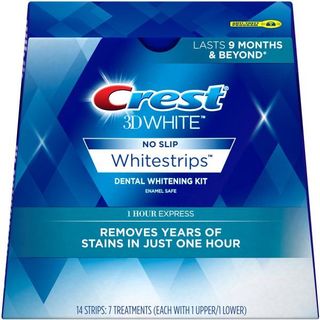 Miếng dán trắng răng Crest 3D White 1 Hour Express