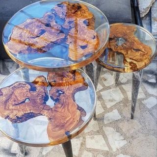 Epoxy Trong Suốt Loại Tốt Bộ 1KG - Crystal Clear Epoxy Resin LRAB312