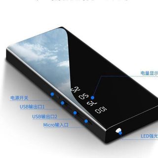Pin Sạc Dự Phòng 20000Amh Oppo Đen bóng