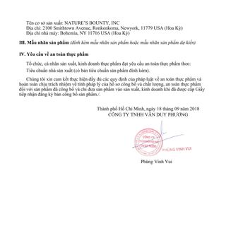 Natures Bounty - Viên Uống Bổ Sung Canxi Ngăn Ngừa Loãng Xương Calcium Magnesium Zinc - 100 Viên