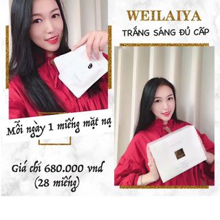 Mặt nạ Hoàng Gia Weilaiya - mask hoàng gia weilaiya - hộp 28 miếng
