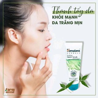 Tẩy tế bào chết thanh tẩy da lá Neem Ấn Độ 100ml