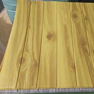 xốp dán tường giả gỗ