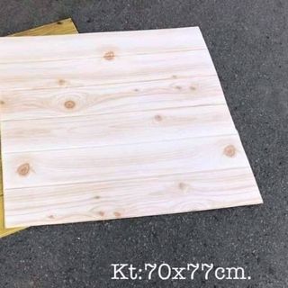 xốp dán tường giả gỗ