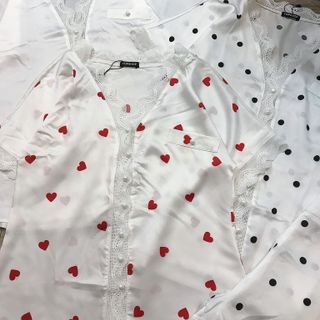 Set ngủ lụa viền ren sang đẹp sexy