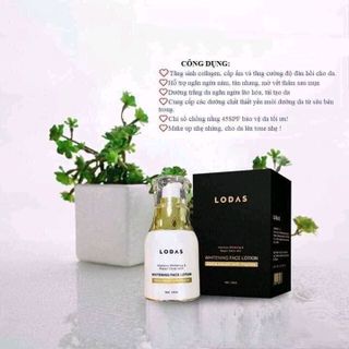 Kem Face Lodas - Dưỡng Trắng Da Mặt phiếu bảo hành 30 triệu