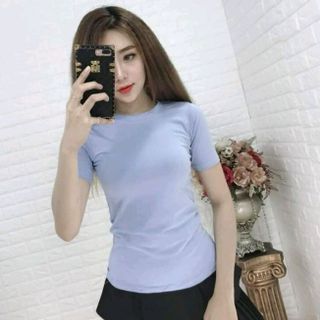 áo tay ngắn thun gân
