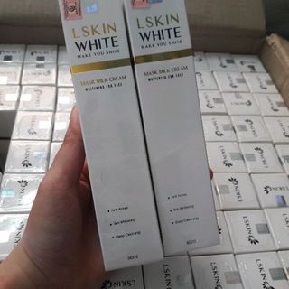 Ủ Trắng Kén Tằm Lskin White - Tem Hồng