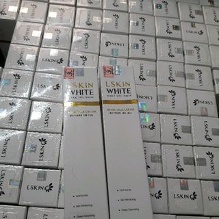 Ủ Trắng Kén Tằm Lskin White - Tem Hồng
