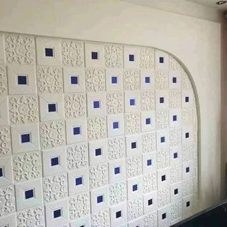 xốp dán tường giả da