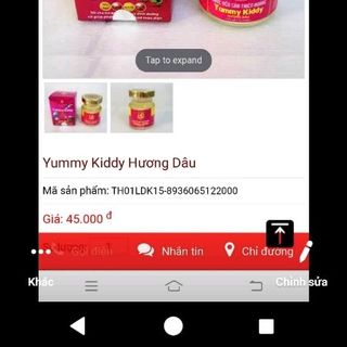 ýên sào thiên hoàng yummy kiddy