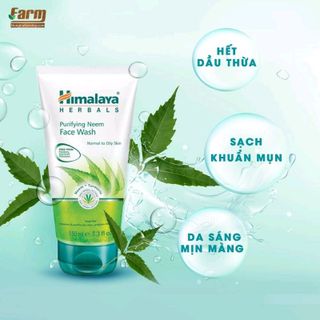 Sữa rửa mặt thanh tẩy da lá Neem Ấn Độ 150ml