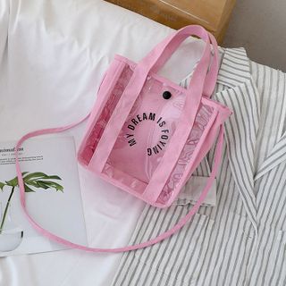 Túi vải Mini Trong Suốt Mẫu Hot Nhất 2019 D577