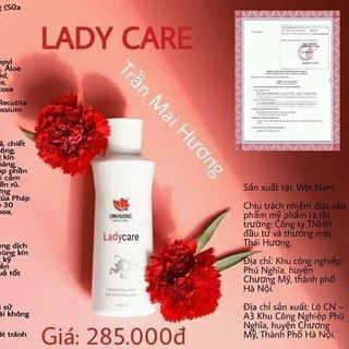 Dung dich vẹ sinh phụ nữ Lady Care Linh Hương