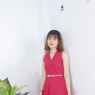 Đầm Xòe Thanh Lịch Sát Nách Cổ Vest - TP1772B