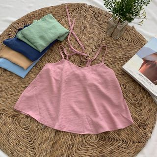 Áo 2 dây nơ lưng CAMI TOP WITH BOW giá sỉ