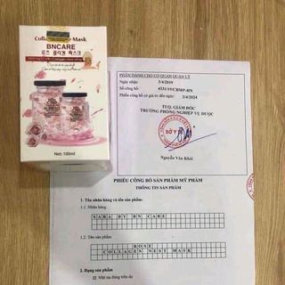 MẶT NẠ YẾN NHỤY HOA NGHỆ TÂY SARA BN CARE