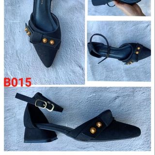 Giày sandal cao gót 5p bít mũi bít gót