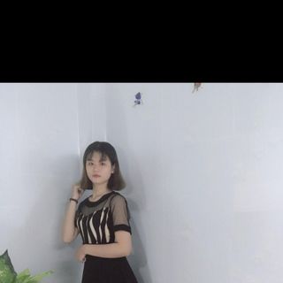 Đầm xòe vintage chiffon phối ren lưới Đen - TP1741B