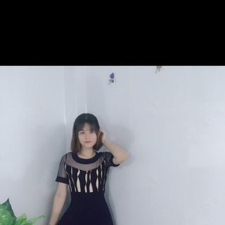 Đầm xòe vintage chiffon phối ren lưới Đen - TP1741B