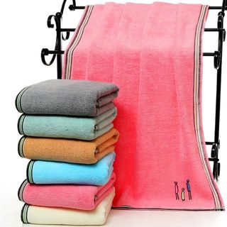 Khăn tắm lớn 70x140 dày siêu thấm chất liệu cotton mềm mại 400g - 300