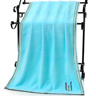 Khăn tắm lớn 70x140 dày siêu thấm chất liệu cotton mềm mại 400g - 300