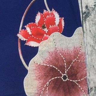 ÁO DÀI TRUYỀN THỐNG hoa sen đá pha lê