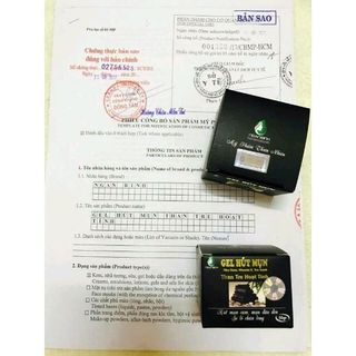 Gel Hút Mụn Than Tre Hoạt Tính - Đánh Bay mụn đầu đen