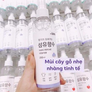 Xịt thơm quần áo Hàn quốc