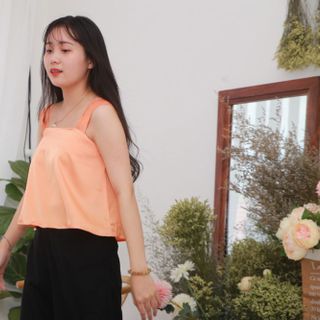 Áo 2 dây quai đôi CAMI TOP WITH DOUBLE STRAPS