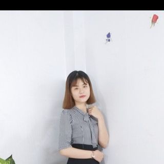 Đầm Xòe Sọc Đen Công Sở - TP1762B