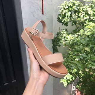 Giày sandal xuồng bánh mì mặt đế dưới TPR chống trơn
