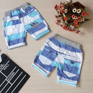 Quần kaki lưng bo thêu đắp BT