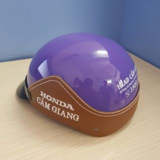 cung cấp nón bảo hiểm quà tặng in khắc logo,nón bảo hiểm quảng cáo,nón nữa đầu,nón bao da