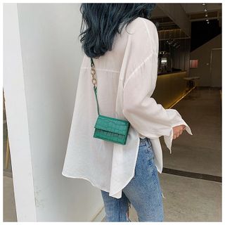 Túi nữ đeo chéo vân rắn Size Nhỏ D551