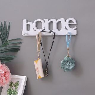 Móc Gỗ Treo Chữ Home
