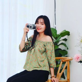 Áo trễ vai hoạ tiết OFF SHOULDER SHIRT