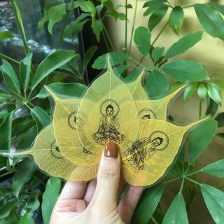 Lá Bồ Đề Cầu Bình An - May Mắn