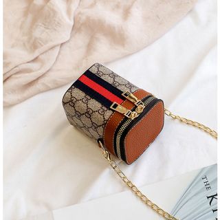 Túi Mini Hình Trụ Họa Tiết Bắt Mắt Hottrend D554
