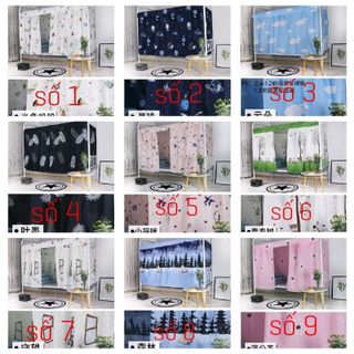 Rèm giường tầng ký túc xá