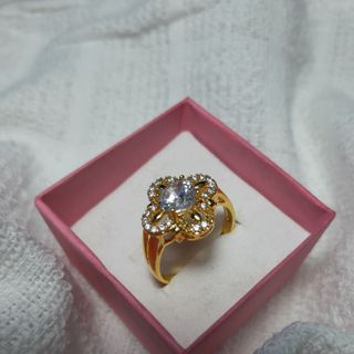 Nhẫn nữ nỹ kí mạ vàng 24k