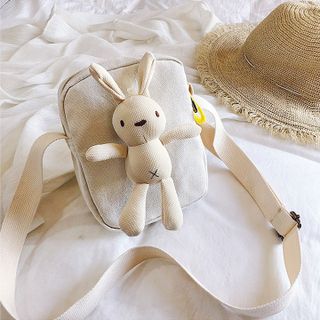Túi Vải Cho Nữ Kèm Chú Thỏ Siêu Xinh  D519