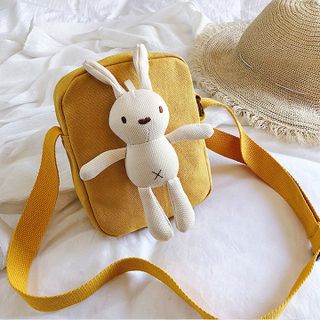 Túi Vải Cho Nữ Kèm Chú Thỏ Siêu Xinh  D519 giá sỉ