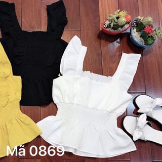 Áo xô kiểu nhúng eo đủ màu